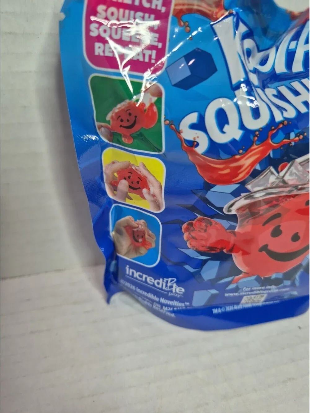 Hey KOOL-AID Man Viral Tik Tok Squishy Toy Fidget Scented Brand New In Package